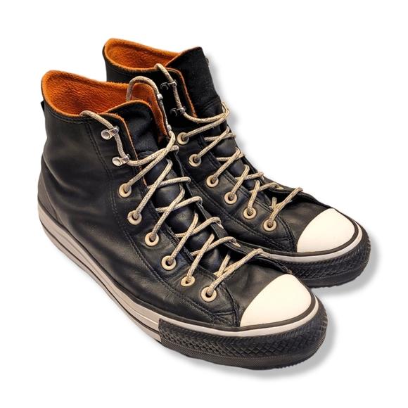 Converse Other - Converse Chuck Taylor All Star Boot High Top Black/White Size Men 11 Women 13